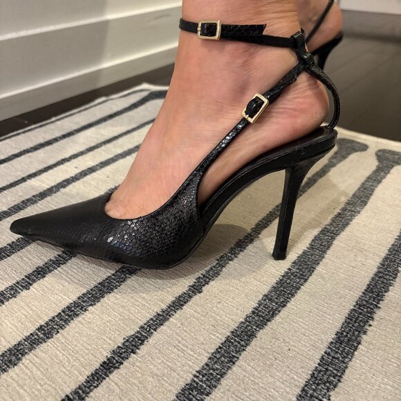 Zara Shoes - Black Zara Heels - Size 37